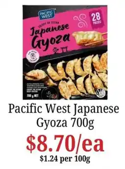 Farmer Jack's Pacific West Japanese Gyoza offer