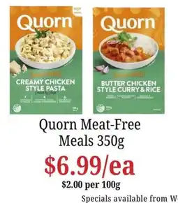 Farmer Jack's Quorn Meat-Free Meals offer