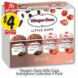 NQR Haagen-Dazs Little Cups Indulgence Collection offer