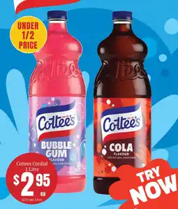 Farmer Jack's Cottess Cordial offer