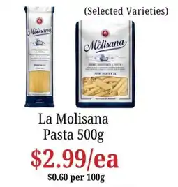 Farmer Jack's La Molisana Pasta offer
