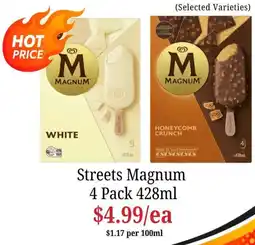 Farmer Jack's Streets Magnum offer