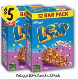 NQR Kellogg's LCMs Kaleidos offer