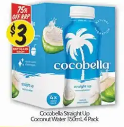 NQR Cocobella Straight Up Coconut Water offer