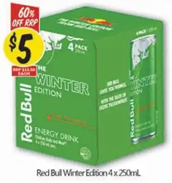 Red Bull Winter Edition Energy Drink