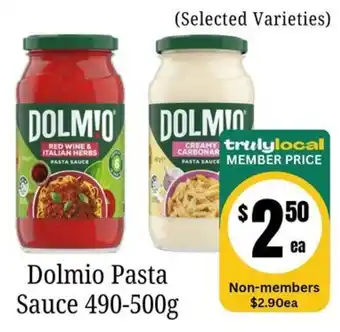 Farmer Jack's Dolmio Pasta Sauce offer