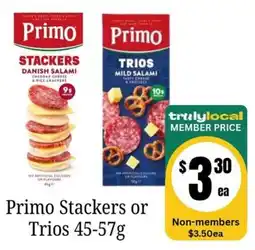 Farmer Jack's Primo Stackers or Trios offer