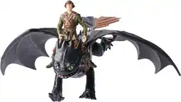 Toymate How To Train Your Dragons Movie Toothless & Hiccup Figure offer