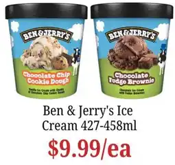 Farmer Jack's Ben & Jerry's Ice Cream offer