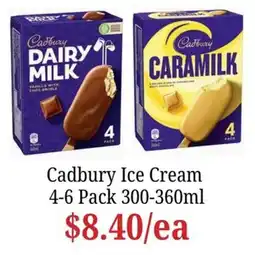 Farmer Jack's Cadbury Ice Cream offer