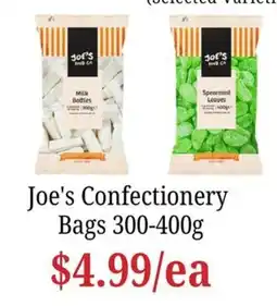 Farmer Jack's Joe's Confectionery Bags offer
