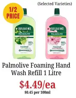 Farmer Jack's Palmolive Foaming Hand Wash Refill offer