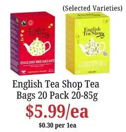 Farmer Jack's English Tea Shop Tea offer