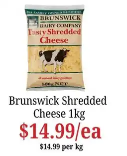 Farmer Jack's Brunswick Shredded Cheese offer
