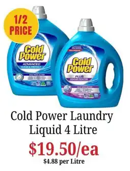 Farmer Jack's Cold Power Laundry Liquid offer