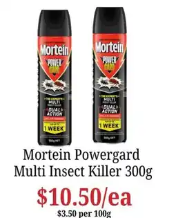 Farmer Jack's Mortein Powergard Multi Insect Killer offer