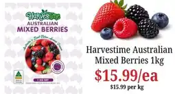 Farmer Jack's Harvestime Australian Mixed Berries offer