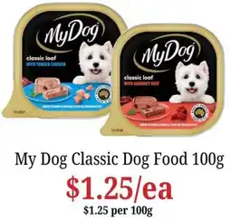 Farmer Jack's My Dog Classic Dog Food offer