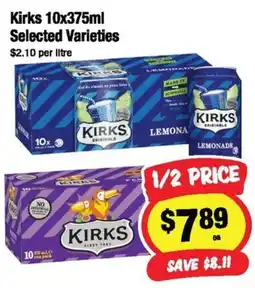 CORNETTS Kirks Selected Varieties offer