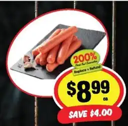 CORNETTS Hot Dogs offer