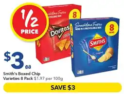 Ritchies Smith's Boxed Chip Varieties offer
