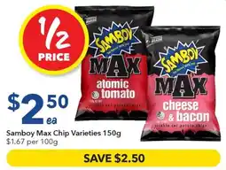 Ritchies Samboy Max Chip Varieties offer