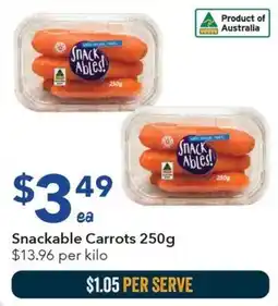 Ritchies Snackable Carrots offer