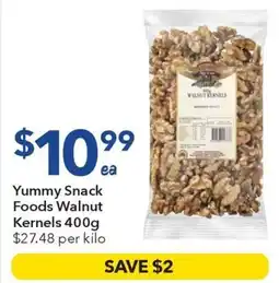 Ritchies Yummy Snack Foods Walnut Kernels offer
