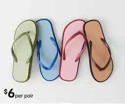 Kmart Flip Flops offer