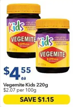 Ritchies Vegemite Kids offer