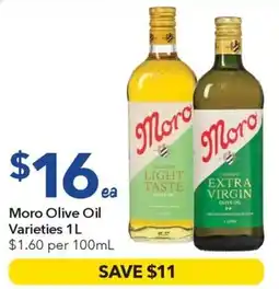Ritchies Moro Olive Oil Varieties offer