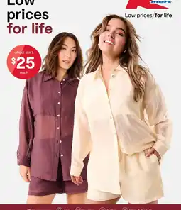 Kmart sheer shirt offer