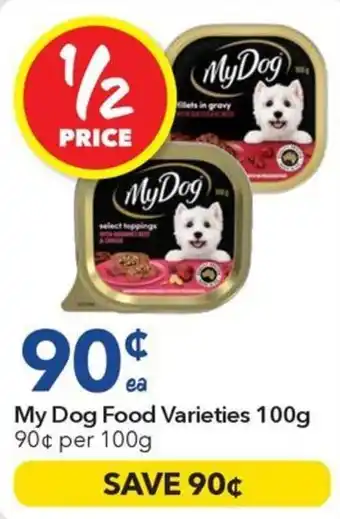 My Dog Food Varieties