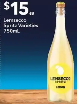 Ritchies Lemsecco Spritz Lemon offer