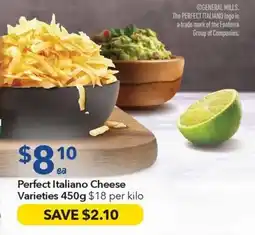 Ritchies Perfect Italiano Cheese Varieties offer