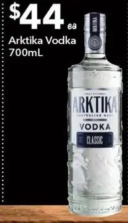 Ritchies Arktika Vodka Classic offer