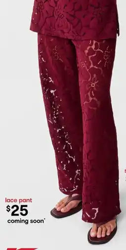 Kmart Lace pant offer