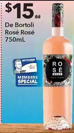 Ritchies De Bortoli Rosé Rosé offer
