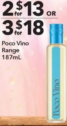 Ritchies Poco Vino Range offer