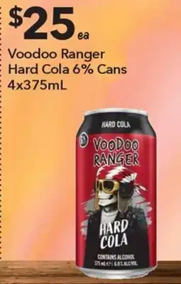 Ritchies Voodoo Ranger Hard Cola offer
