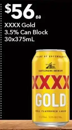 Ritchies XXXX Gold offer