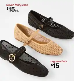 Kmart woven Mary Jane offer