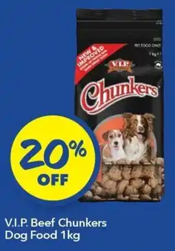 Ritchies V.I.P. Beef Chunkers Dog Food offer