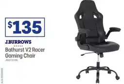 Officeworks J.BURROWS Bathurst V2 Racer Gaming Chair offer