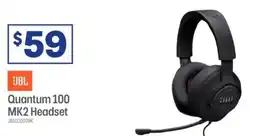 Officeworks JBL Quantum 100 MK2 Headset offer