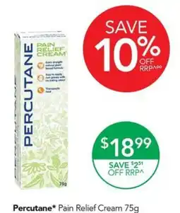 Terry White Percutane Pain Relief Cream offer