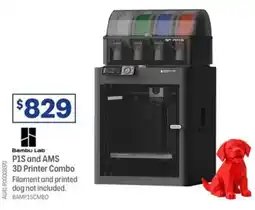 Officeworks Bambu Lab P1S and AMS 3D Printer Combo offer