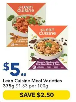 Ritchies Lean Cuisine Meal Varieties offer