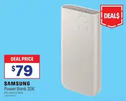 Officeworks Samsung Power Bank 20K offer