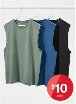 Kmart Sleeveless T-Shirt offer